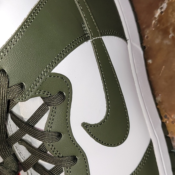 Nike Dunk Hi Retro. Cargo Khaki (army Green). Brand new never worn.  Men's 14 - Picture 15 of 16